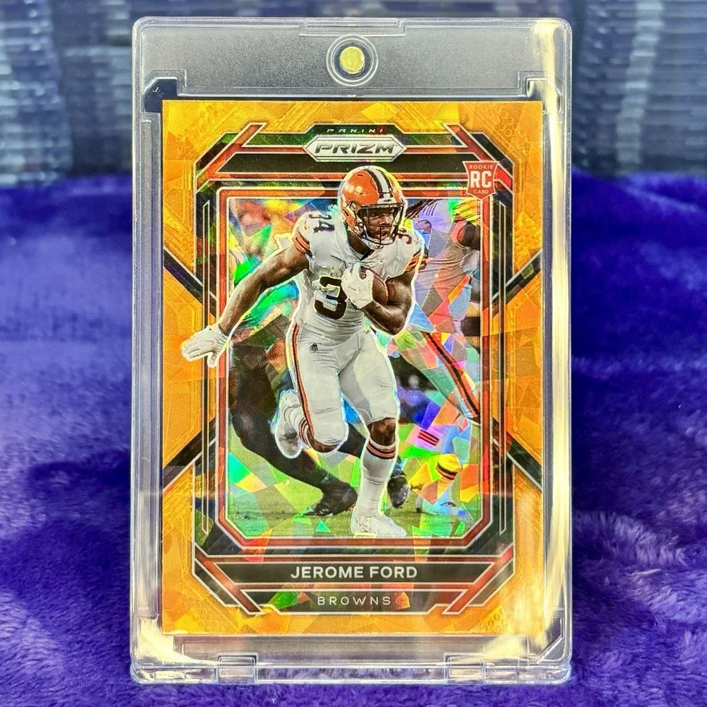 Jerome Ford - 2022 Prizm Rookie Orange Cracked Ice #346 Browns (RC) 🟠